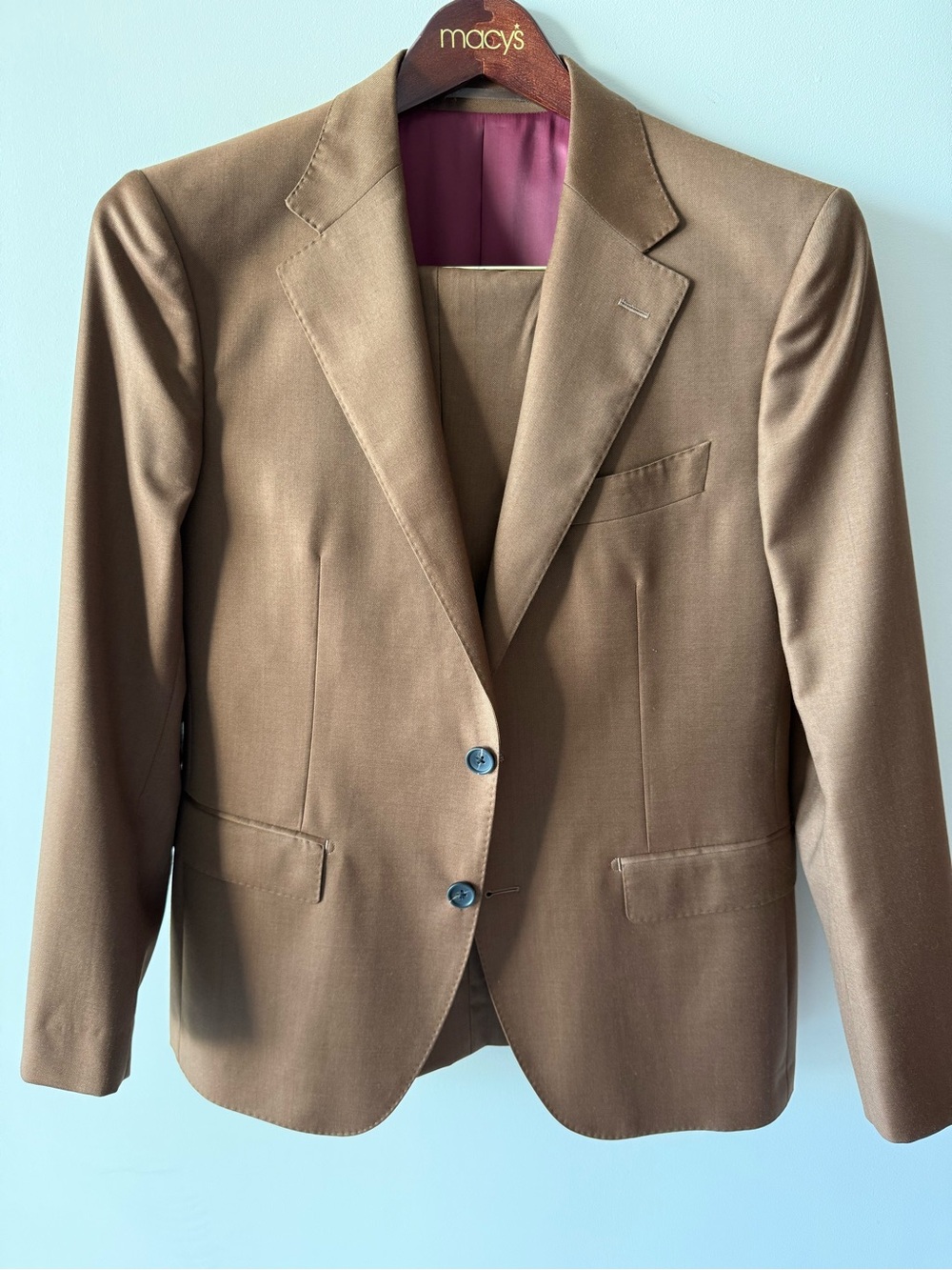 Spier & Mackay Gray Brown Suit Contemporary
40S Dino Filarte Super 110S Compact